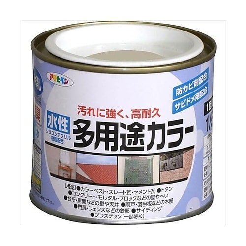 水性多用途カラー1/5Lライトグレー