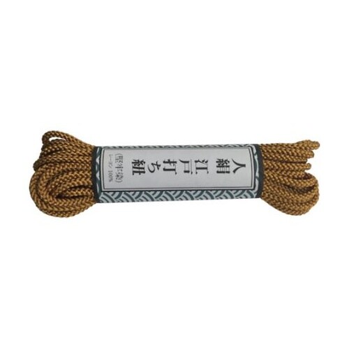 AR1012江戸打ち紐 金茶