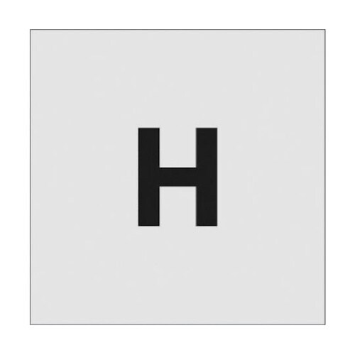 ASTH5040 ステンシル H