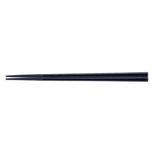 852B ナイロン角箸21cm 黒