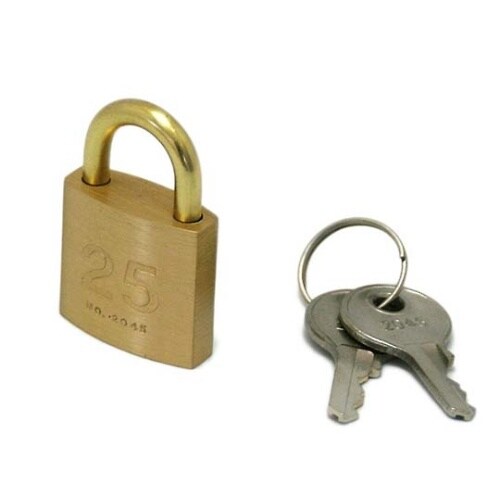 17251 シリンダー南京錠鍵番指定25