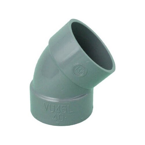 VU45L50 VU継手45°エルボ
