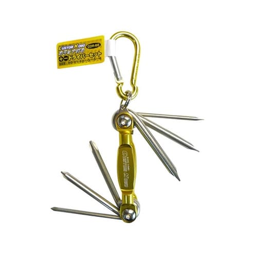 CDR−66 カラビナ付ドライバーセット