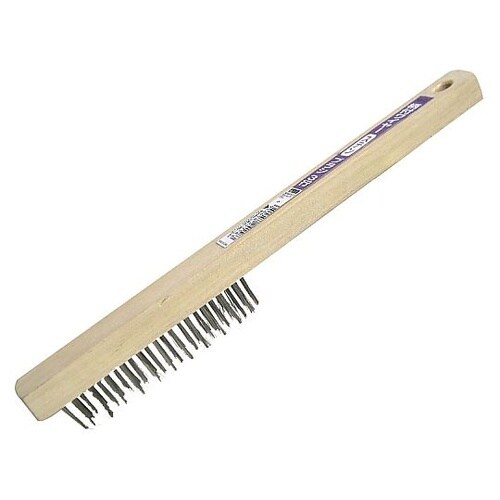 HB−S3 柄付ステンワイヤーブラシ3行