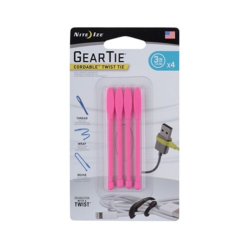 NI03744ギアータイ3インチ4P桃