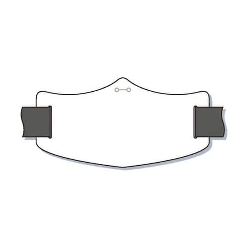 WE101S e腕章 白無地 バンド付