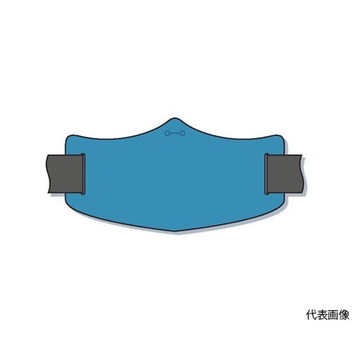 WE105L e腕章 青無地 バンド付