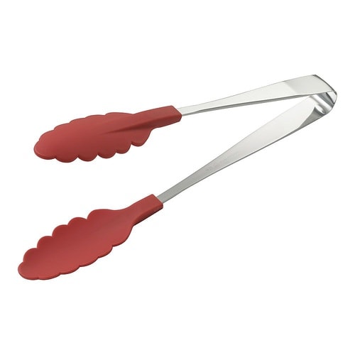 抗菌 耐熱カラフルトング レッド