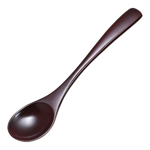 OHV043I 本漆朝粥スプーン 溜