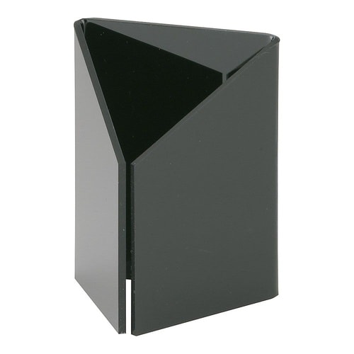 DT−8 アクリル三角伝票立て 黒