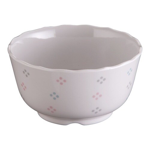 RKB79316 メラミン「花紋」小鉢