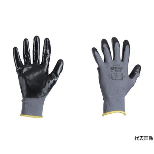 481287 ニトリル背抜手袋 S