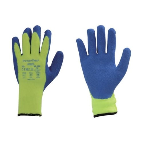 耐熱・耐寒天然ゴム背抜手袋 アクティブア