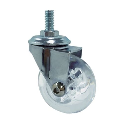 EMMAT100デザインクリアキャスター