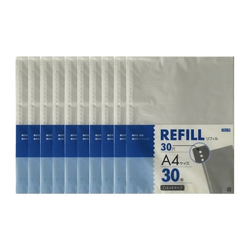 A1078 リフィルA4 10袋 30枚