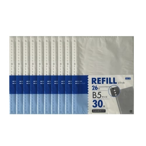 A1079 リフィルB5 10袋 30枚