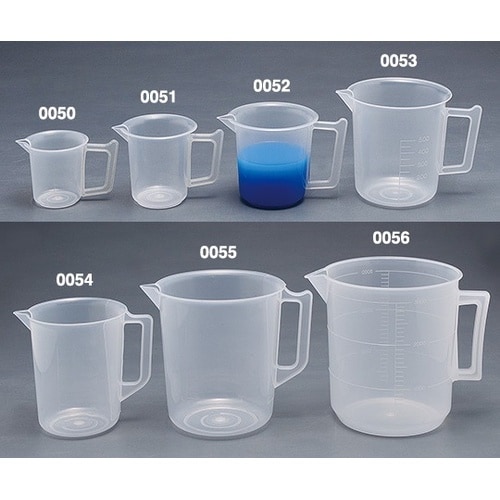 PP手付きビーカー 500mL 0053