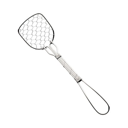 224 ステン網 湯豆腐スプーン 角 小
