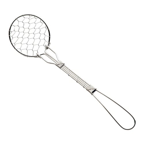 301 ステン網 湯豆腐スプーン 丸 大