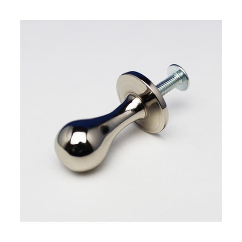 真鍮つまみ ニッケル 14mm×31mm