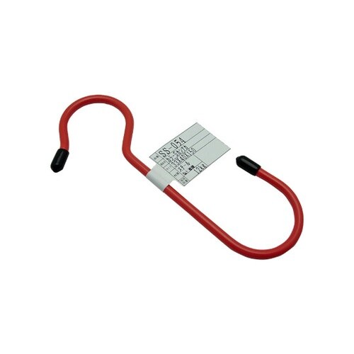 SS054R カラーSカン 赤 フック