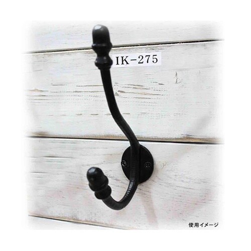 ブラック装飾フック 幅33mm×高さ15