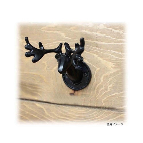ブラック装飾フック 幅62mm×高さ90