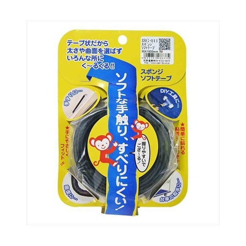 ISG−011 スポンジソフトテープ 黒