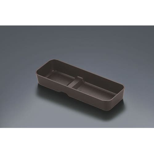 603487 カトラリーBOX ブラウン