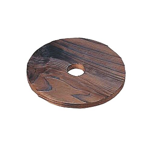 300002 焼杉鍋敷 丸小