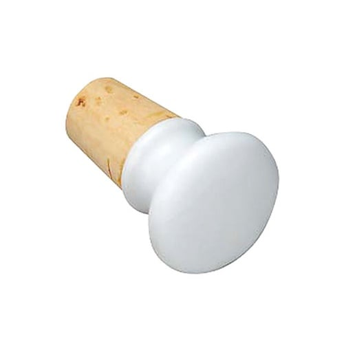 171080 陶器ボトルストッパー 白