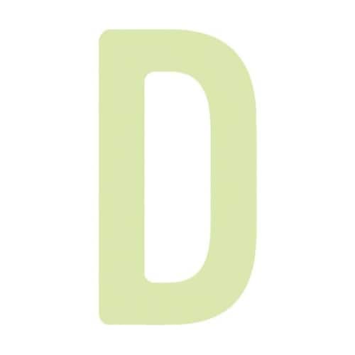 非常用標識 中輝度蓄光カッテイング文字