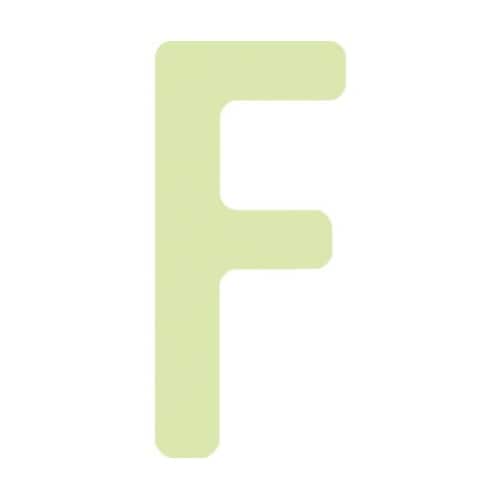 非常用標識 中輝度蓄光カッテイング文字