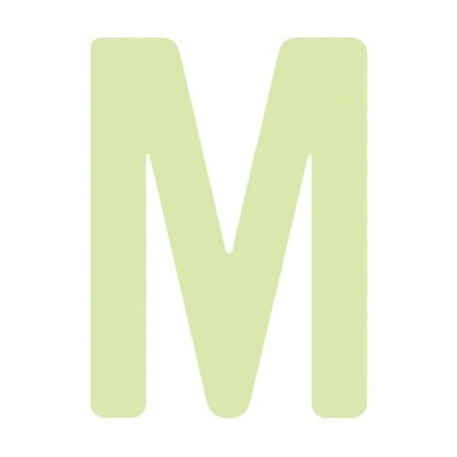 非常用標識 中輝度蓄光カッテイング文字