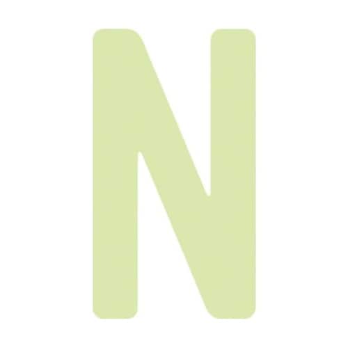 非常用標識 中輝度蓄光カッテイング文字