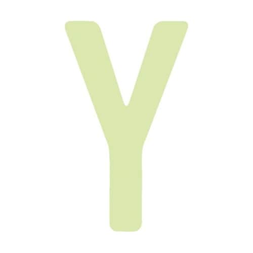 非常用標識 中輝度蓄光カッテイング文字