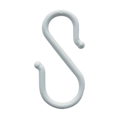 プラスチックSフック8×115mm白色(