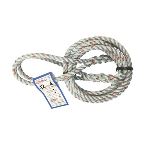 DR124 台付ロープ 12mm×4m