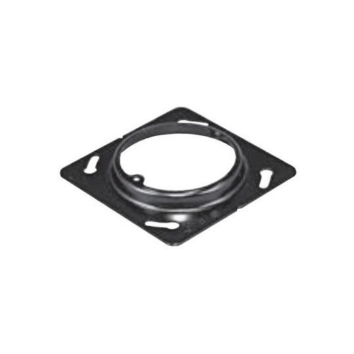 CV406B 黒 四角 丸穴カバー6mm