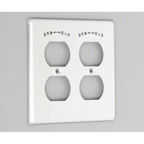 101−1A 新金プレート引掛複式2個用