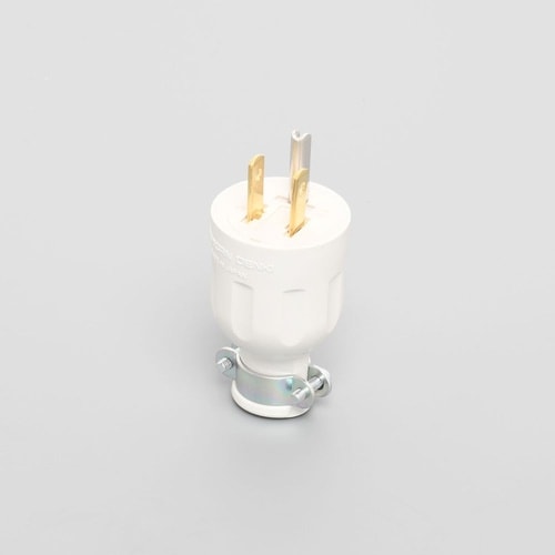 7112GR−IV−NEW平刃形プラグ白