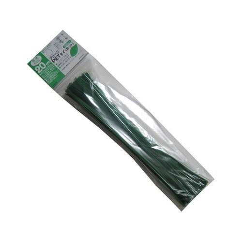 グリーンPETタイ 100本入 20cm