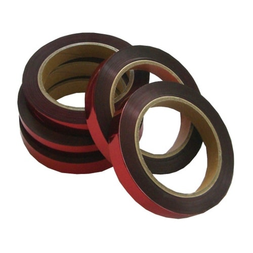 防鳥OH赤銀テープ 5巻12mm×90m