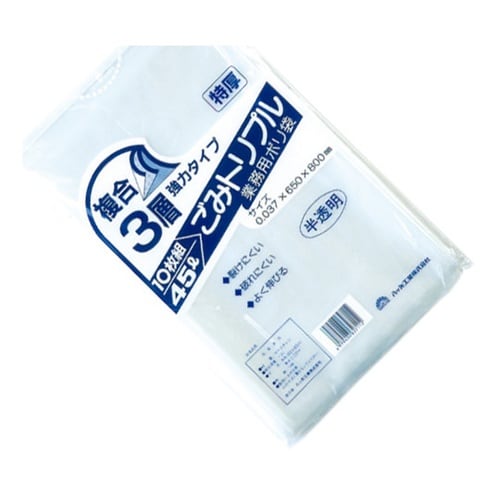 38023 ゴミトリプル(半透明45L)