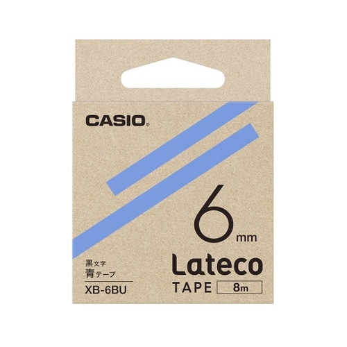 カシオ ラテコ詰め替え用テープ 6ミリ
