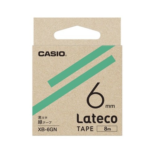 カシオ ラテコ詰め替え用テープ 6ミリ