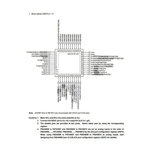 UPD78F1830AGAA−GAM−G