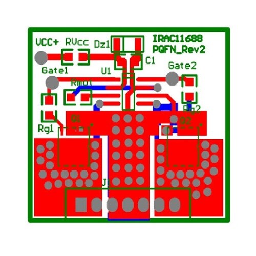 IRAC11688−QFN Card