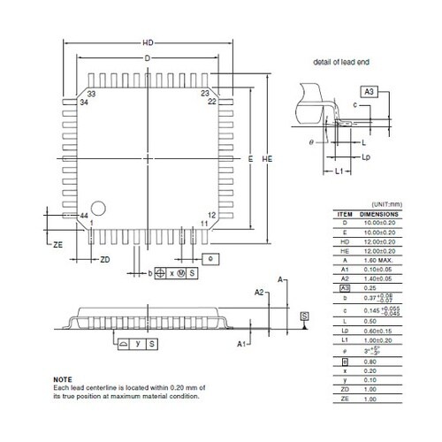 R5F100FLDFP#V0 マイコン