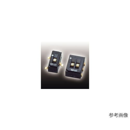 ジャンパスイッチ 2連 2接点 上部設定